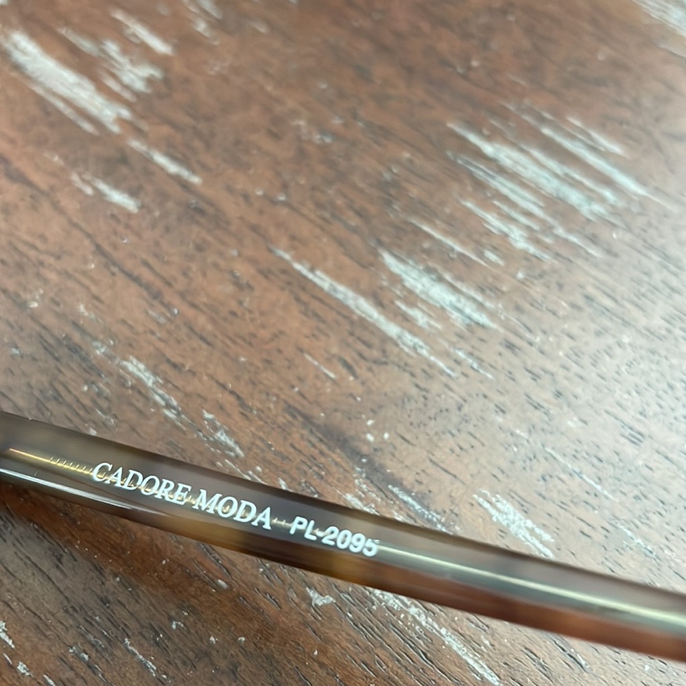 Cadre Moda PL3095 she’ll brown tortoise eyeglasses. - Picture 3 of 13